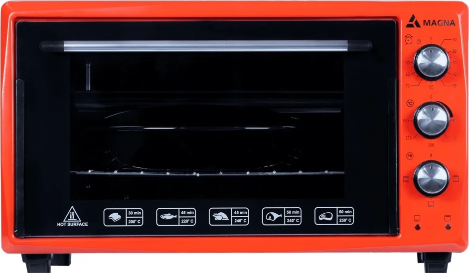 Электропечь Magna MF4515U-04RD красная
