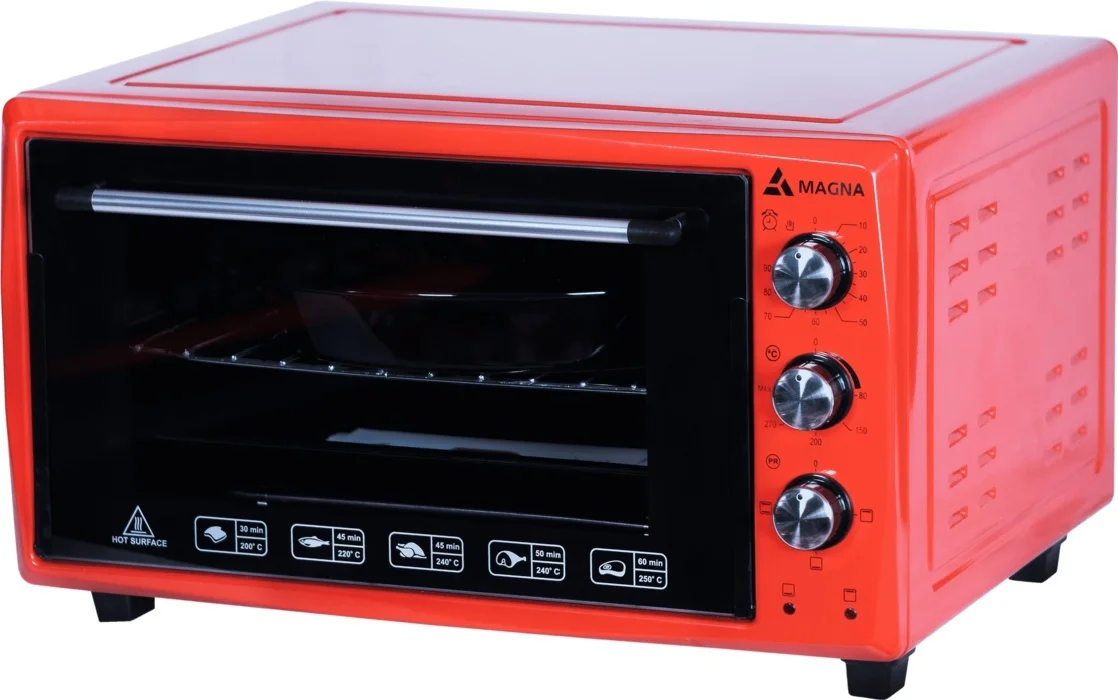 Электропечь Magna MF4515U-04RD красная купить,0