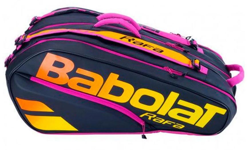Сумка для ракеток Babolat RHx12 Pure Aero Rafa 363 чёрная купить,NaN
