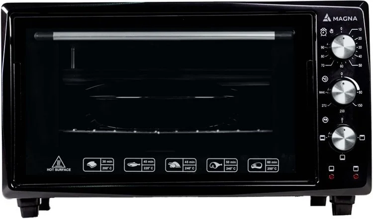 Электропечь Magna MF4515U-03BL черная