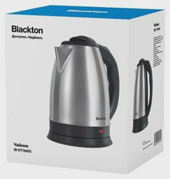 Электрочайник Blackton Bt KT1800S 1.8 л черно-серебристый