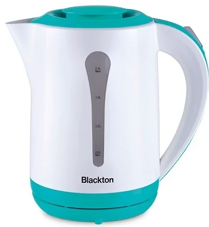 Электрочайник Blackton Bt KT1730P 2.5 л бело-бирюзовый