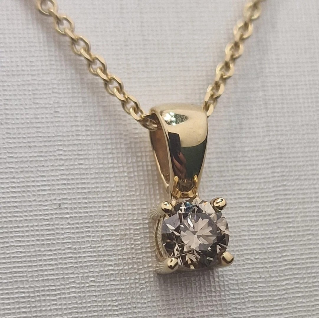 Колье Deimantas 105630796 40см 0,86гр 0,43ct. купить,NaN