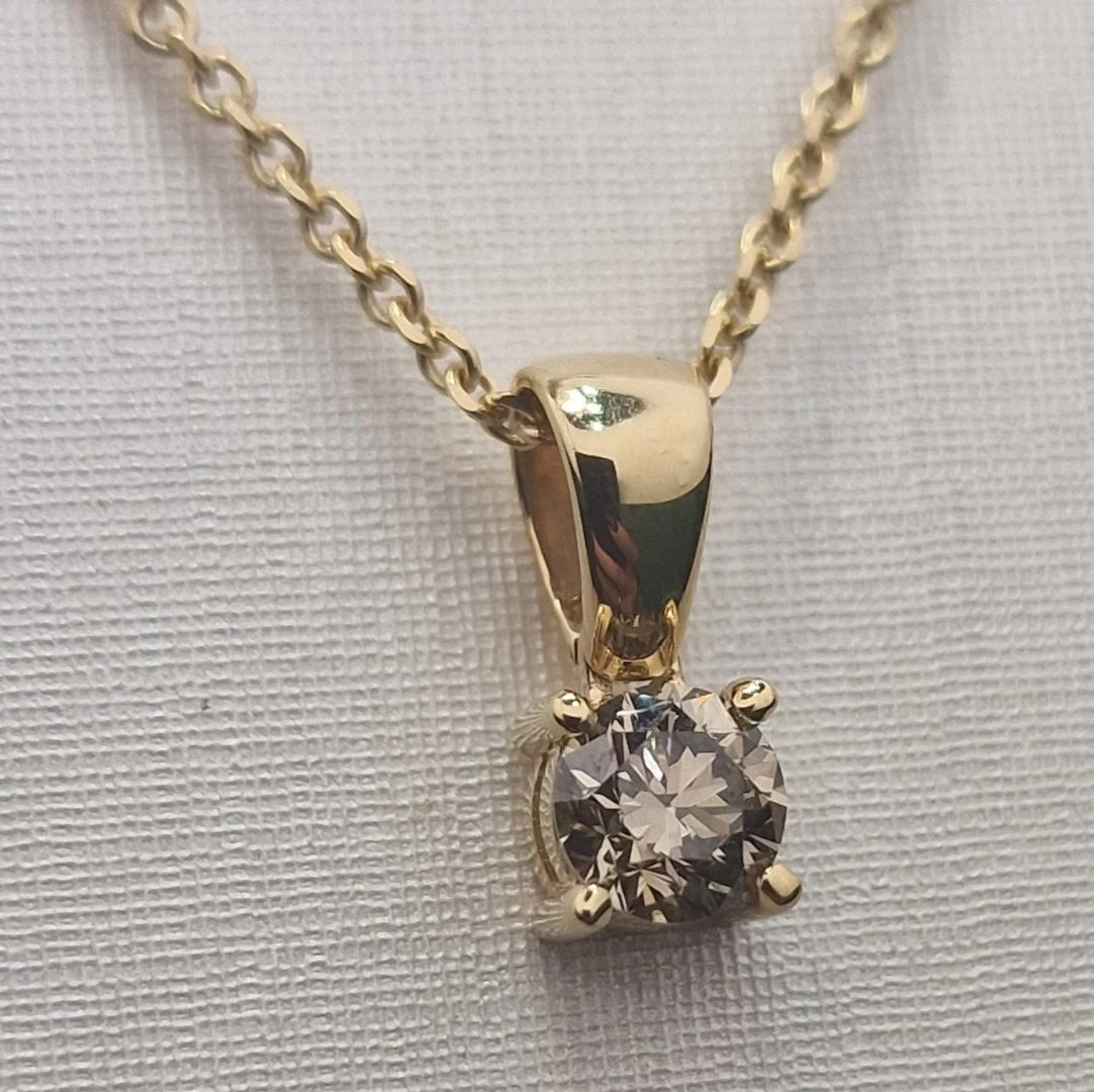 Колье Deimantas 105630796 40см 0,86гр 0,43ct. купить,NaN