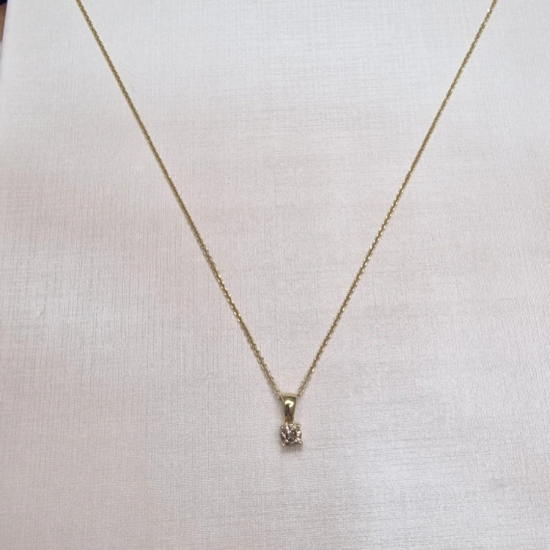Колье Deimantas 105630796 40см 0,86гр 0,43ct. купить,NaN