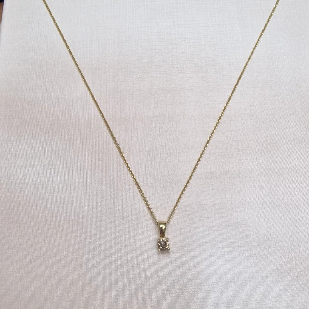 Колье Deimantas 105630796 40см 0,86гр 0,43ct. купить,NaN