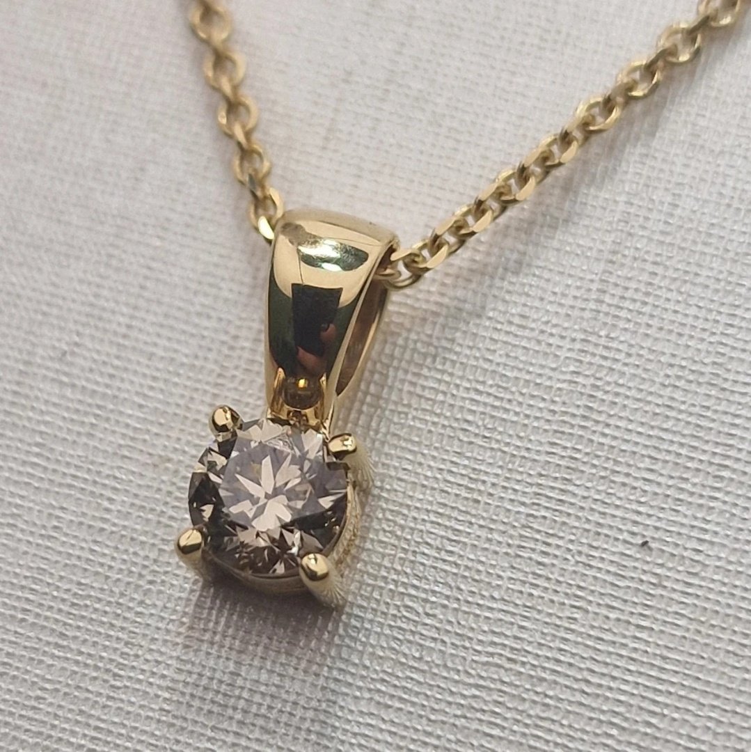 Колье Deimantas 105630796 40см 0,86гр 0,43ct. купить,NaN