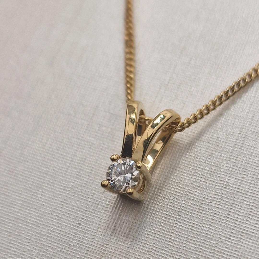 Колье Deimantas 105630618 40см 0,99гр 0,22ct. купить,NaN