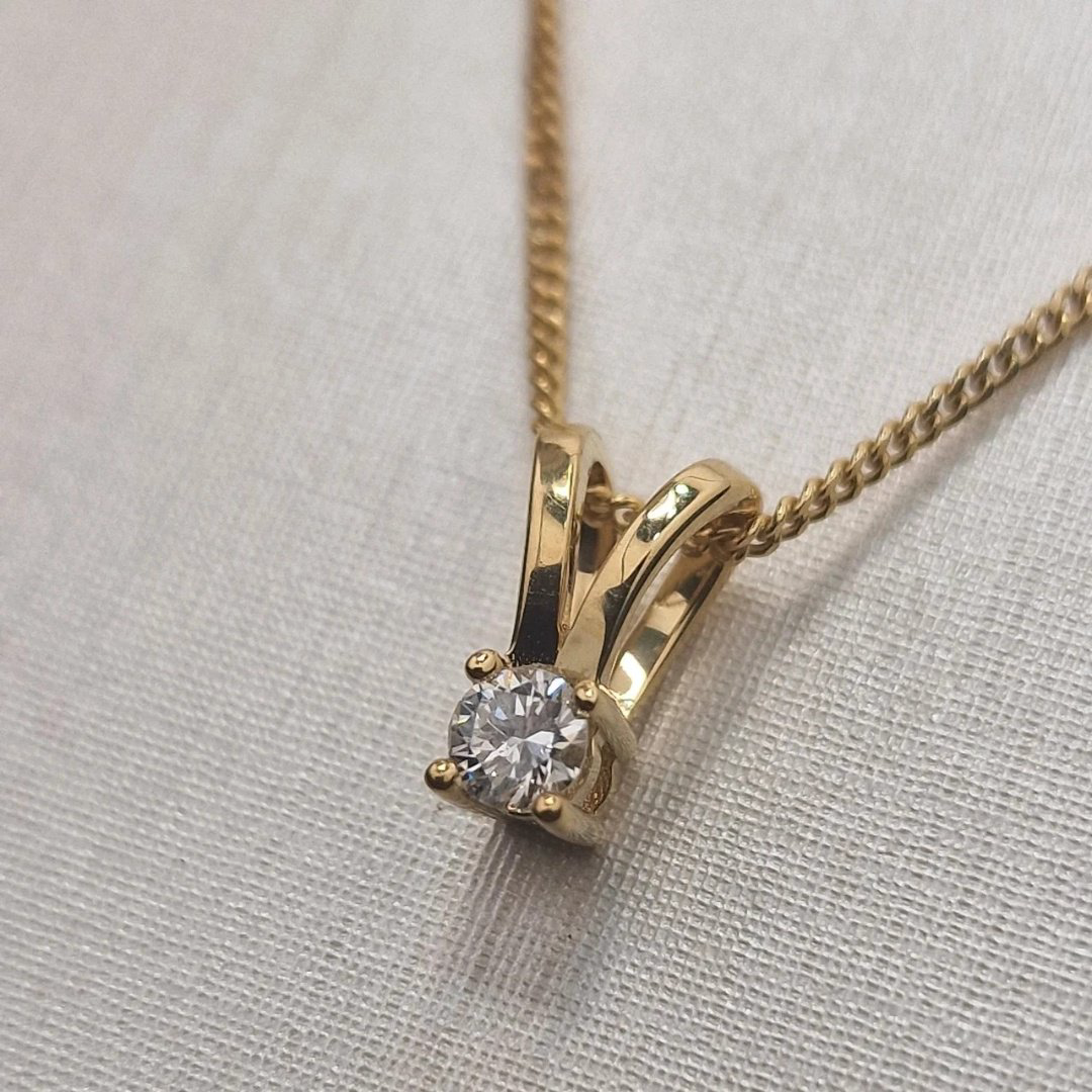 Колье Deimantas 105630618 40см 0,99гр 0,22ct. купить,NaN