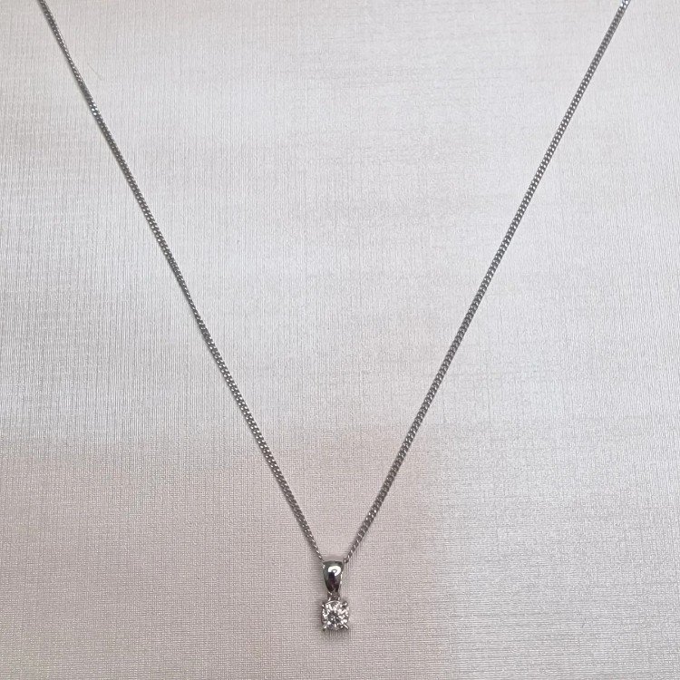 Колье Deimantas 105630778 40см 0,82гр 0,30ct. купить,NaN