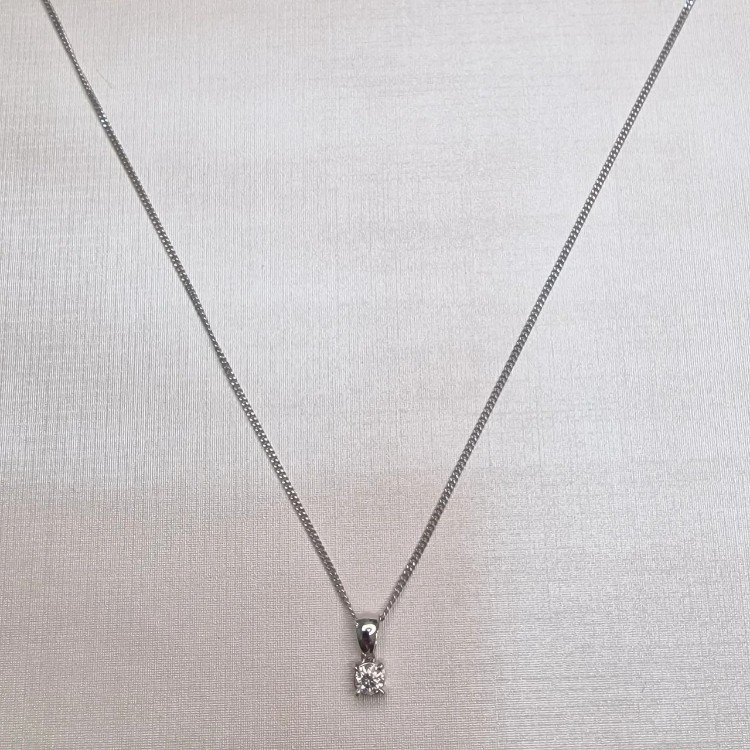 Колье Deimantas 105630778 40см 0,82гр 0,30ct. купить,NaN