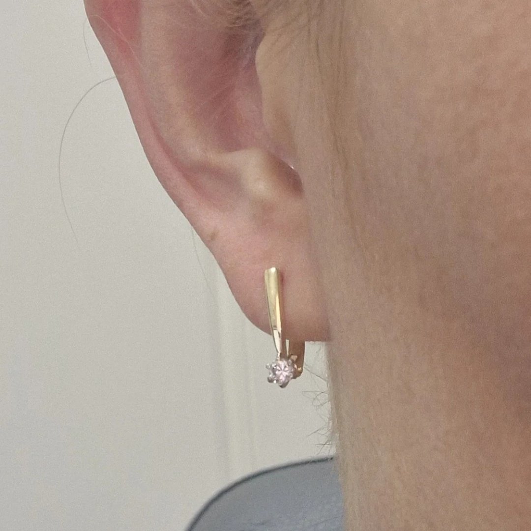 Серьги Deimantas 105562815 2,48гр 0,274ct. купить,NaN