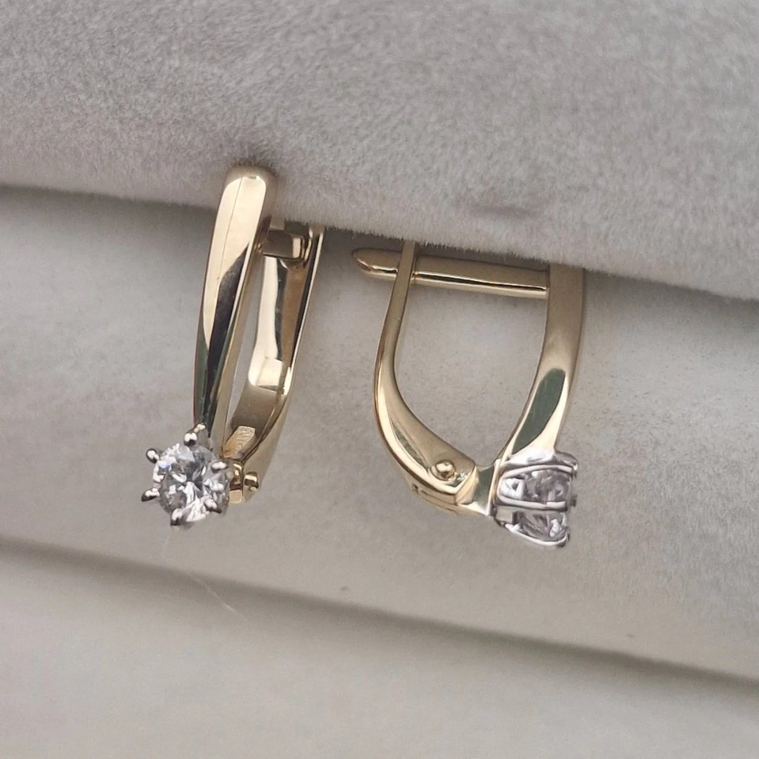 Серьги Deimantas 105562815 2,48гр 0,274ct. купить,NaN