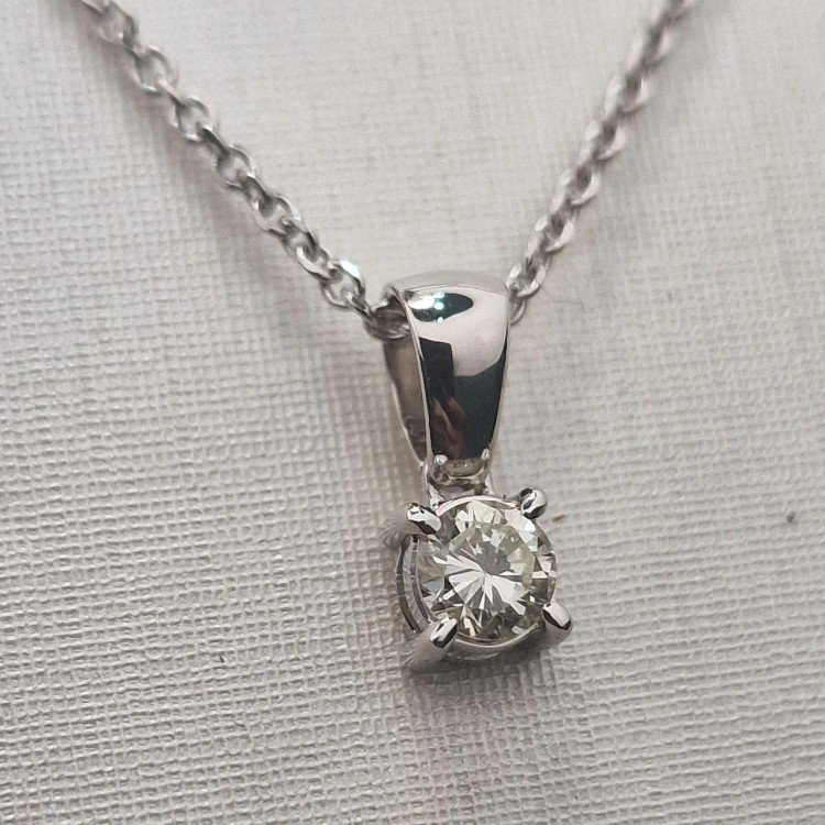 Колье Deimantas 105630744 40см 0,63гр 0,22ct. купить,NaN