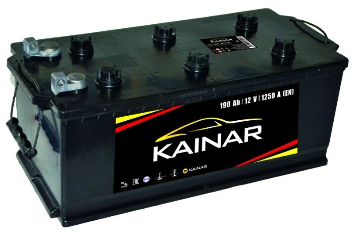 Аккумулятор Kainar 6СТ-190 АПЗ плоский болт  купить,NaN