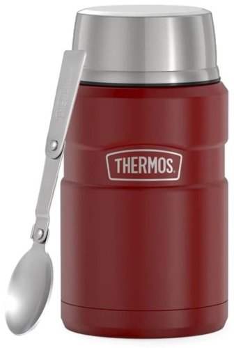 Термос из нерж. стали с ложкой тм THERMOS SK3020# MRR 0,71L купить,NaN
