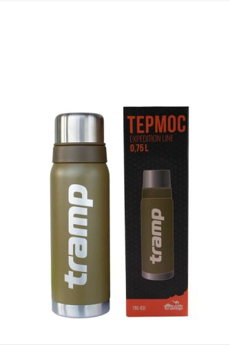 Классический термос Tramp EXPEDITION LINE 0.75 л зеленый купить,NaN