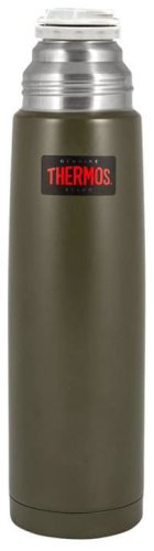 Классический термос THERMOS 1 л FBB-1000AG 1.0L хаки купить,NaN