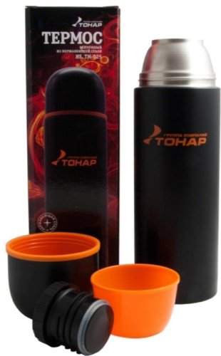 Классический термос ТОНАР 1 л HS.TM-025 черный