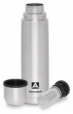 Классический термос Арктика 1 л 101-1000С серебристый купить,NaN