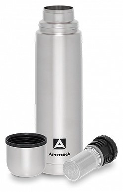 Классический термос Арктика 1 л 101-1000С серебристый купить,NaN