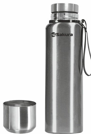 Классический термос Sakura 4627194346439 серебристый 1.5 л купить,NaN