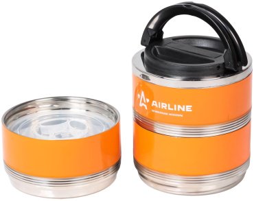 Термос для еды AIRLINE 2.1 л IT-T-03 оранжевый