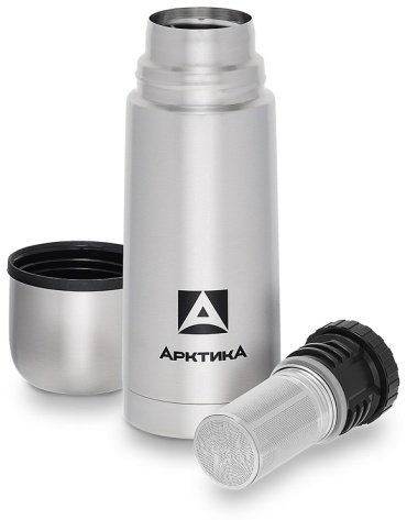 Классический термос Арктика 101-350C 0.35 л серебристый купить,NaN