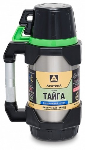 Классический термос Арктика 1.5 л Тайга 110-1500 серебристый купить,NaN