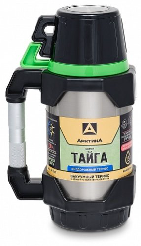 Классический термос Арктика 1.5 л Тайга 110-1500 серебристый купить,NaN