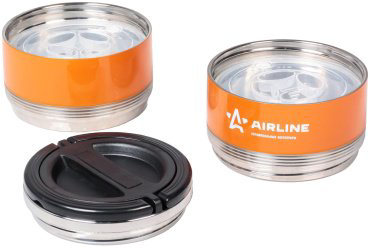 Термос для еды AIRLINE 1.4 л IT-T-02 оранжевый