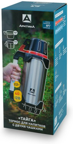 Классический термос Арктика 2.2 л 110-2200 черный купить,NaN