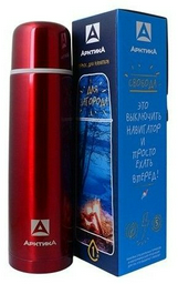 Классический термос Арктика 1 л 102-1000 красный