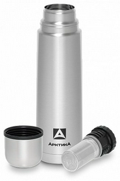 Классический термос Арктика 0.75 л 101-750C с ситечком серебристый