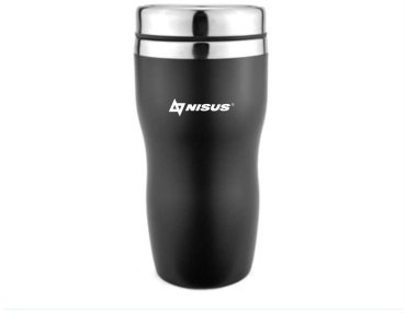Термокружка NISUS 0.45 л N.TK-023-450 черный купить,NaN