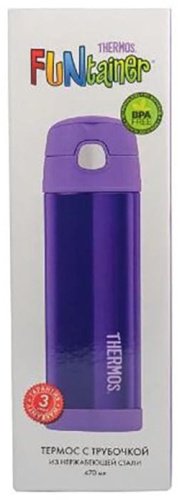 классический термос THERMOS 0.47 л F4023PL фиолетовый купить,NaN