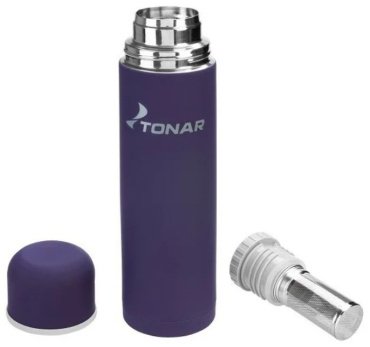 Классический термос ТОНАР 1 л HS.TM-033 фиолетовый