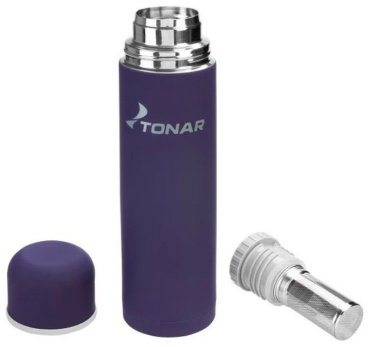 Классический термос ТОНАР 1 л HS.TM-033 фиолетовый