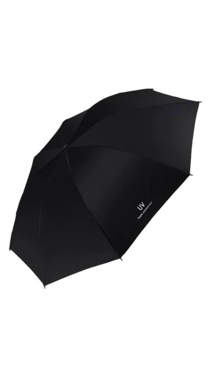 Зонт UV umbrella черный