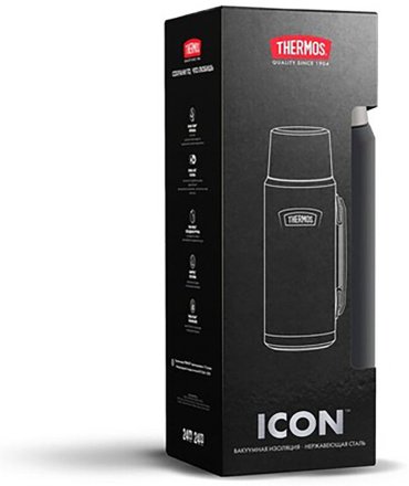 Классический термос THERMOS IS-210 GT 1.2 л черный купить,NaN