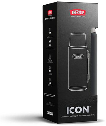 Классический термос THERMOS IS-210 GT 1.2 л черный купить,NaN