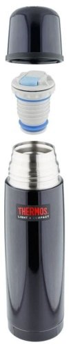 Классический термос THERMOS 1 л FBB-1000BC синий купить,NaN