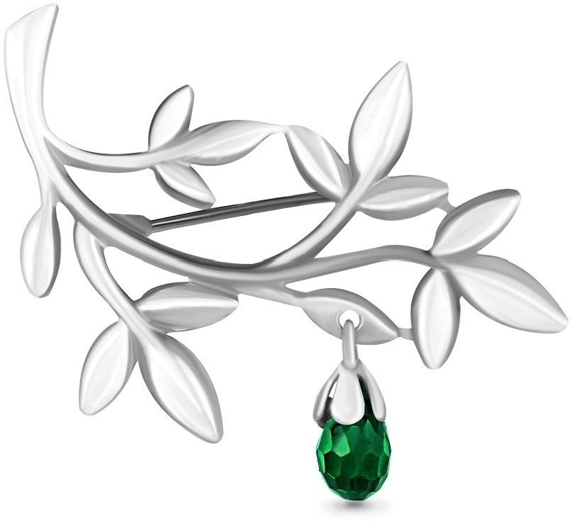 Брошь Aquamarine 72772П 3,82гр. купить,NaN