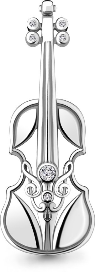 Брошь Aquamarine 77375А 3,91гр. купить,NaN