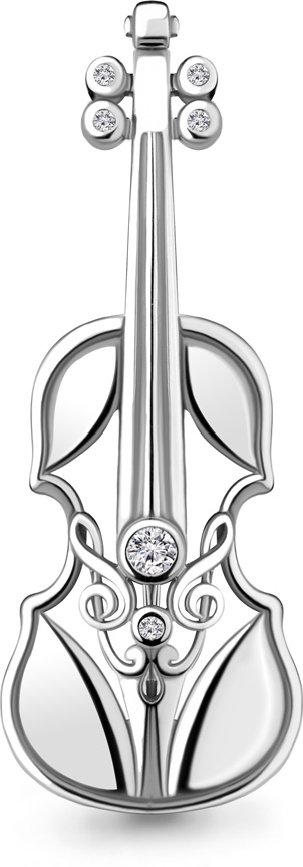 Брошь Aquamarine 77375А 3,91гр. купить,NaN