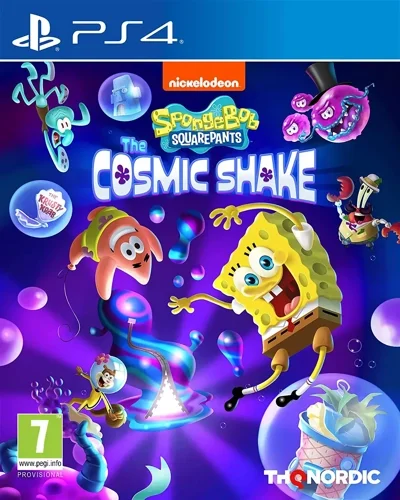 Видеоигра для PS4 SpongeBob Squarepants - The Cosmic Shake