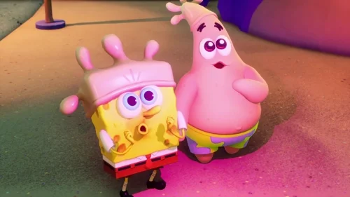 Видеоигра для PS4 SpongeBob Squarepants - The Cosmic Shake купить,0