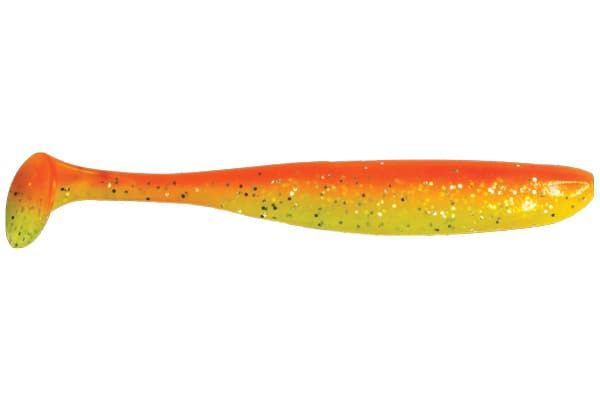 Мягкая приманка LureMax Slim Shad 125мм Fire Carrot 5шт купить,NaN