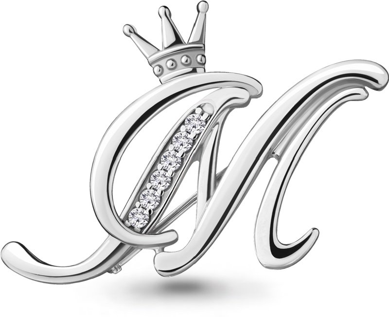 Брошь Aquamarine 77335А 5,3гр. купить,NaN