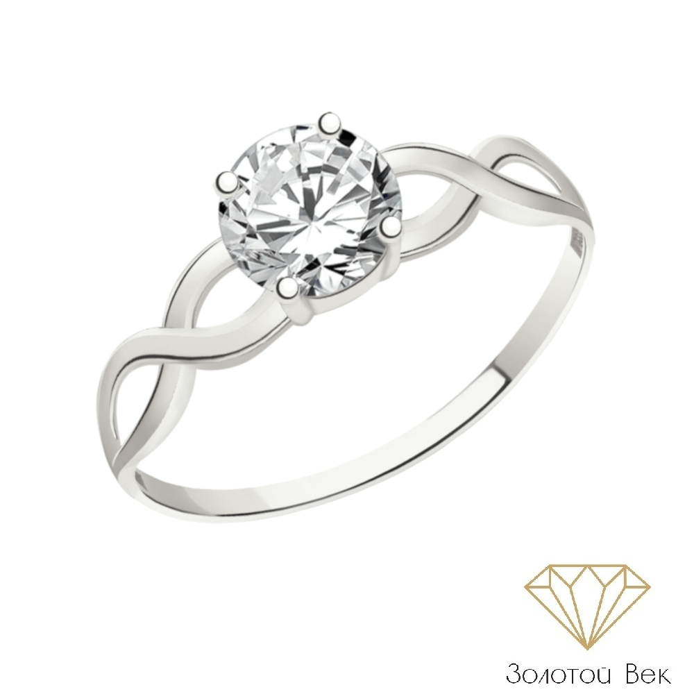Кольцо Атолл Aб11229_16.5 16.5р 1.33гр золото 585 фианит - ForteMarket Кольцо Атолл Aб11229_16.5 16.5р 1.33гр золото 585 фианит купить,133602